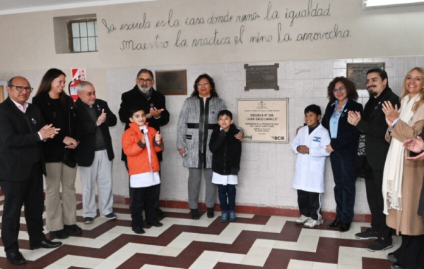 Nuevas instalaciones en la Escuela &ldquo;Juan Galo Lavalle&rdquo;