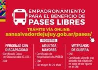 Inicia el reempadronamiento de los Pases Libres