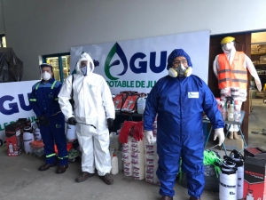 Agua Potable refuerza medidas de bioseguridad