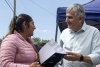 Morales entreg&oacute; 61 certificados de posesi&oacute;n en el barrio 25 de Mayo de Monterrico