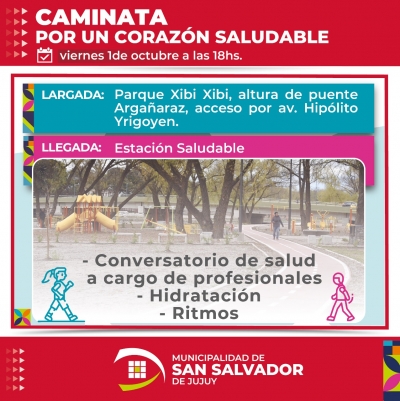 Caminata por un coraz&oacute;n saludable