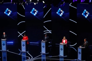 Segundo debate presidencial: Bullrich endureci&oacute; su discurso, Massa recibi&oacute; cr&iacute;ticas por la econom&iacute;a y Milei tuvo un traspi&eacute;