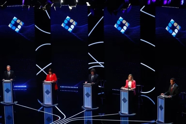 Segundo debate presidencial: Bullrich endureci&oacute; su discurso, Massa recibi&oacute; cr&iacute;ticas por la econom&iacute;a y Milei tuvo un traspi&eacute;