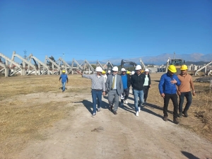 Avanzan las obras de la Ciudad Deportiva en Alto Comedero