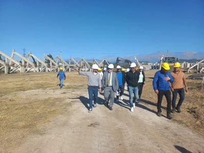 Avanzan las obras de la Ciudad Deportiva en Alto Comedero