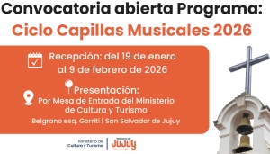 Convocatoria abierta para el Programa Capillas Musicales