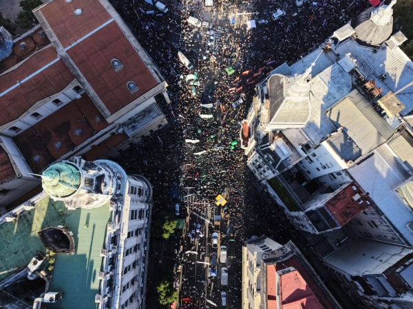 Masivo reclamo universitario contra el Gobierno
