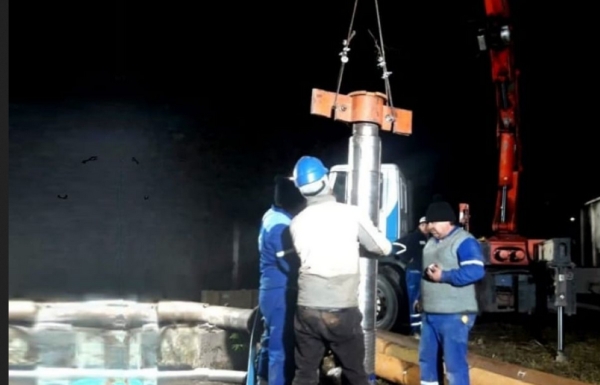 San Pedro de Jujuy: Exitoso cambio de bomba