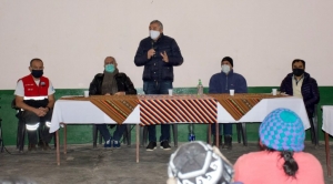 Gobernador recorri&oacute; pueblos de la frontera norte