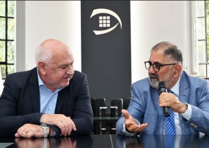 Jorge recibió al titular de la Federación Argentina de Vóleibol