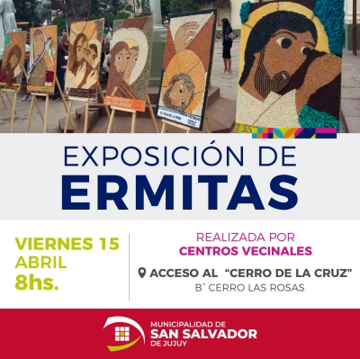 Centros vecinales de Capital exponen "Ermitas"
