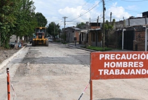 Alto Comedero.Obra de pavimentaci&oacute;n que dar&aacute; fluidez a la Av.Forestal
