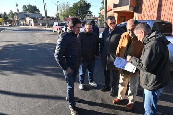 Alto Comedero: 14 cuadras pavimentadas en avenida Yuto