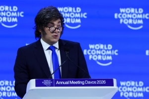 En el Foro de Davos, Milei resalt&oacute; su gesti&oacute;n: &ldquo;Realizamos 13.500 reformas estructurales, esto es Make Argentina Great Again&rdquo;