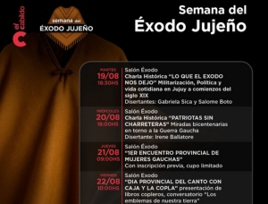 Semana del Éxodo Jujeño: charlas, encuetros y festivales