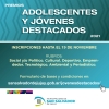 Hasta el 19, Premios "Adolescentes y J&oacute;venes destacados"