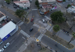 Nueva semaforizaci&oacute;n en Eva Per&oacute;n y Azopardo del barrio San Pedrito