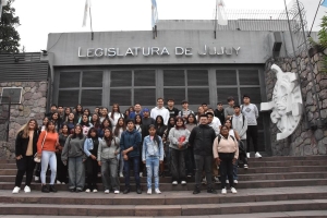 Estudiantes de Capacitación Aduanera enla Legislatura
