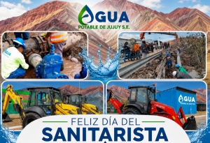 Agua Potable de Jujuy celebra el Día del Trabajador Sanitarista