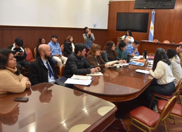 Diputados recibi&oacute; a organizaciones feministas de Jujuy