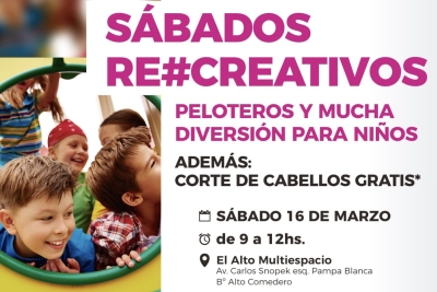 El 16 de marzo llega &ldquo;S&aacute;bados RE#Creativos&rdquo;