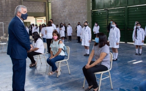 "El paso que damos es para que las promociones puedan volver a clases"