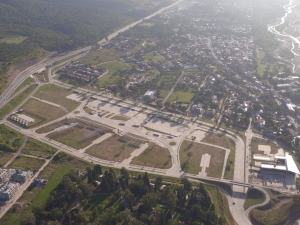 Avanzan en la instalaci&oacute;n de un hospital de campa&ntilde;a en la Ciudad Cultural