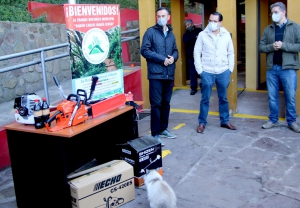 Concejo entreg&oacute; equipamiento a Parque Bot&aacute;nico