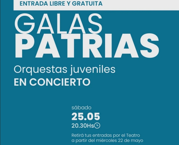 Gala patri&oacute;tica en el Teatro Mitre