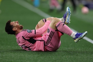 Messi y Su&aacute;rez le dieron la igualdad al Inter en el debut en la Concacaf Champions Cup