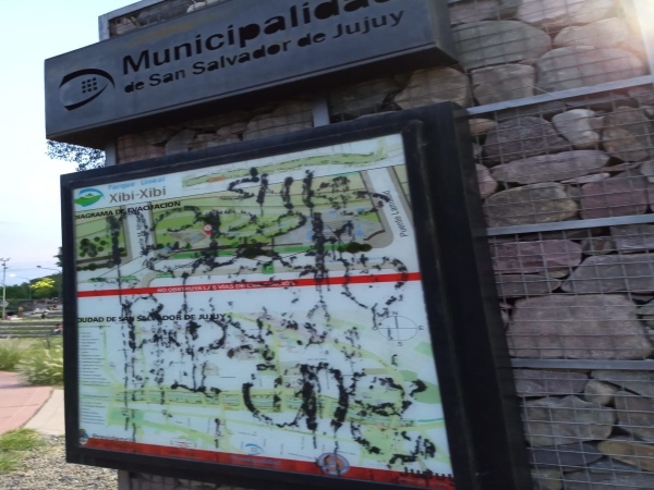 Repudian da&ntilde;os en el Parque lineal Xibi-Xibi