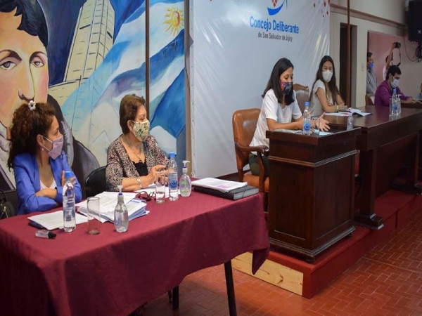 Concejales recibieron a diputados por Ley Iara