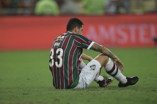 Fluminense: se lesion&oacute; el capit&aacute;n Nino y se perder&iacute;a la final contra Boca