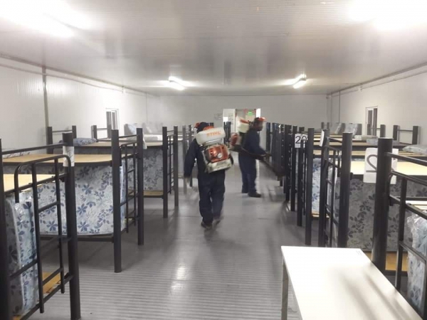 Hospital de campa&ntilde;a de San Pedro sin ocupaci&oacute;n de camas