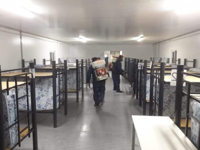 Hospital de campa&ntilde;a de San Pedro sin ocupaci&oacute;n de camas