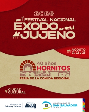 Los Hornitos celebran su 40° edición con el Festival Nacional Éxodo Jujeño