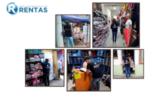 Rentas realiza operativos de control fiscal