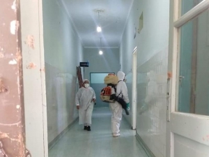 Same , Hospitales y ambulancias fueron desinfectadas