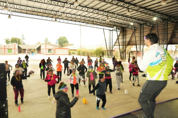 M&oacute;vil Gym cumpli&oacute; dos a&ntilde;os llevando actividad f&iacute;sica a los vecinos