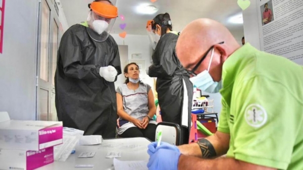 Murieron 121 personas y 6.183 contrajeron coronavirus en el pa&iacute;s