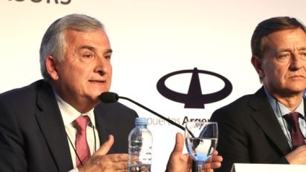 Morales traz&oacute; una hoja de ruta para la econom&iacute;a argentina ante el Consejo de las Am&eacute;ricas