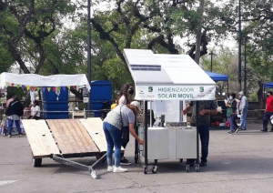 Presentaron nuevo prototipo de Higienizador solar