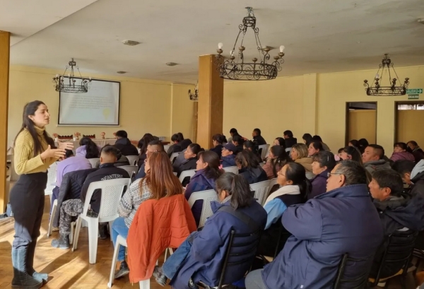 Humahuaca.Comenzó la formación en Ley Micaela