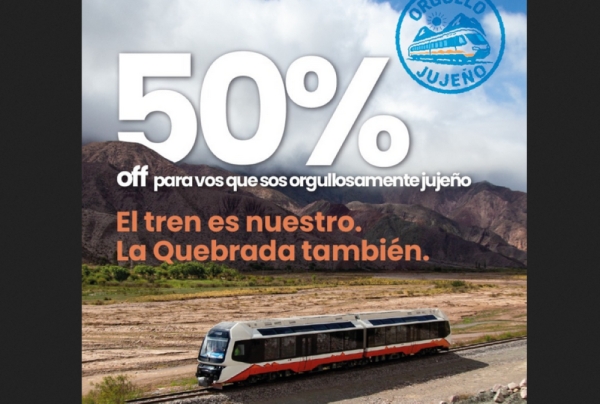Tren Solar ofrece 50% de descuento para residentes