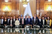 J6: Morales, con la nueva generaci&oacute;n de empresarios