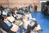 Pirotecnia lum&iacute;nica. Vendedores se capacitaron en el uso responsabl