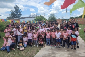 Autoridades nacionales del Renatre visitaron los centros crecer en la zona tabacalera