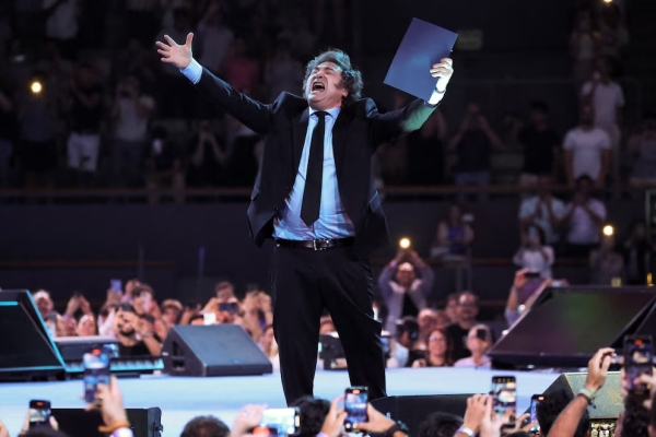 Javier Milei cierra en Espa&ntilde;a el Madrid Economic Forum: &ldquo;Dec&iacute;an que era imposible, pero hemos cumplido todas las metas de campa&ntilde;a&rdquo;