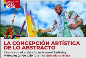 Juan Taritolay en el Centro Cultural &ldquo;Mirenxtu&rdquo;