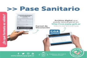 "Pase sanitario" para disfrutar de las actividades del verano